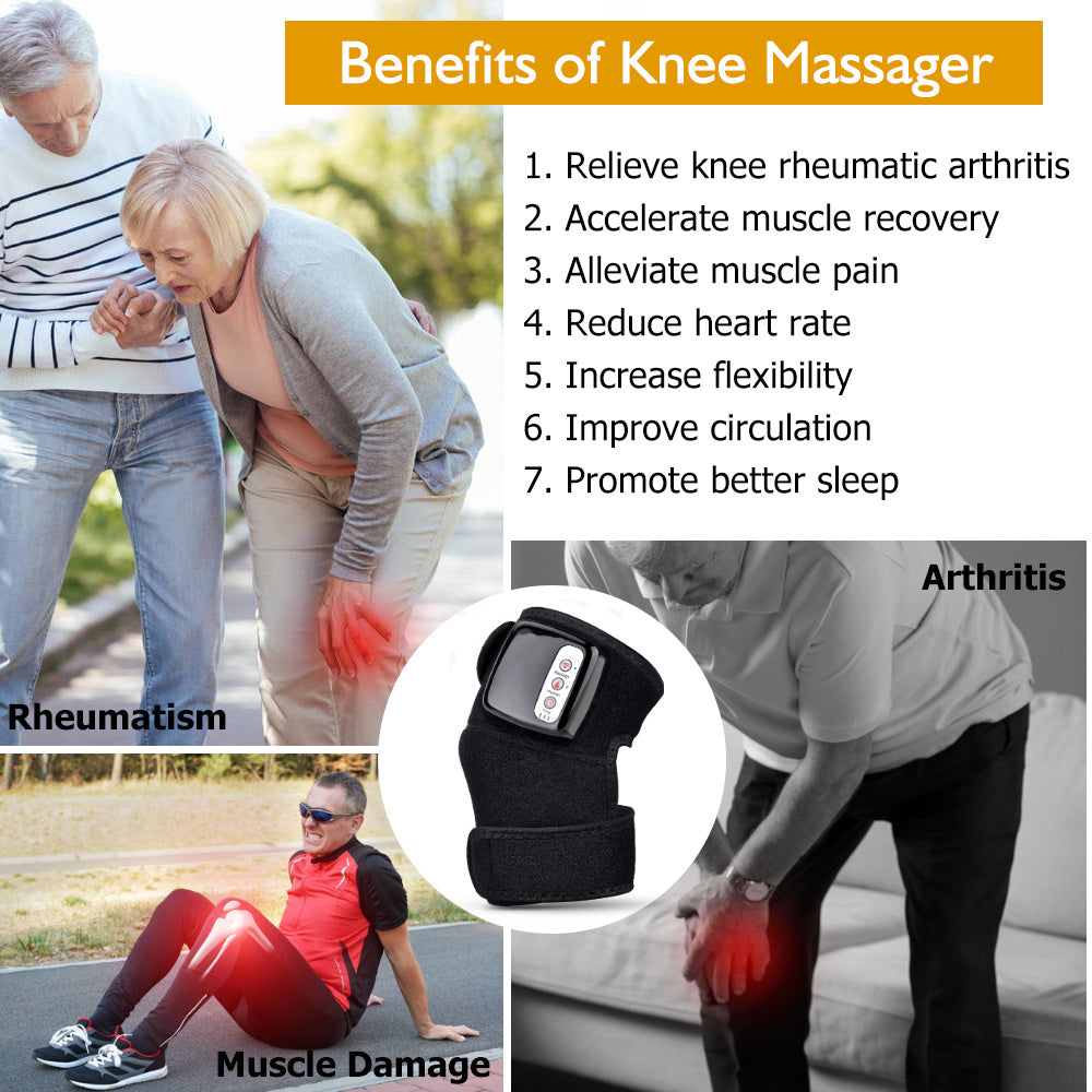 Electric Infrared Heating Knee Massager Wrap